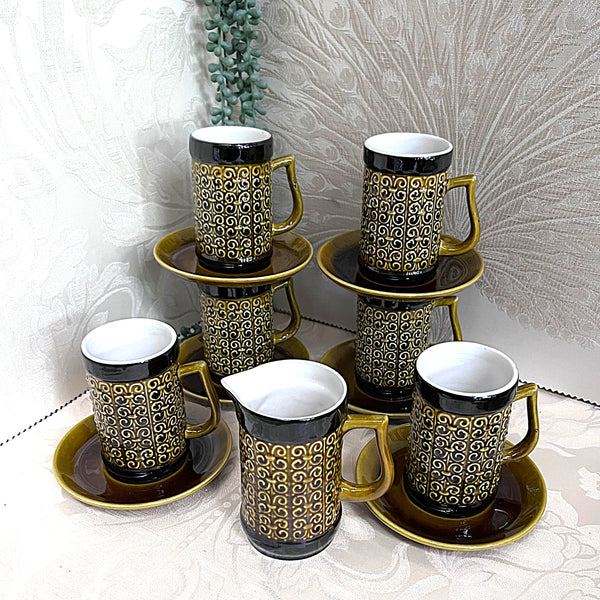 Coffee Service: Secla Mid Century Portugal, 13