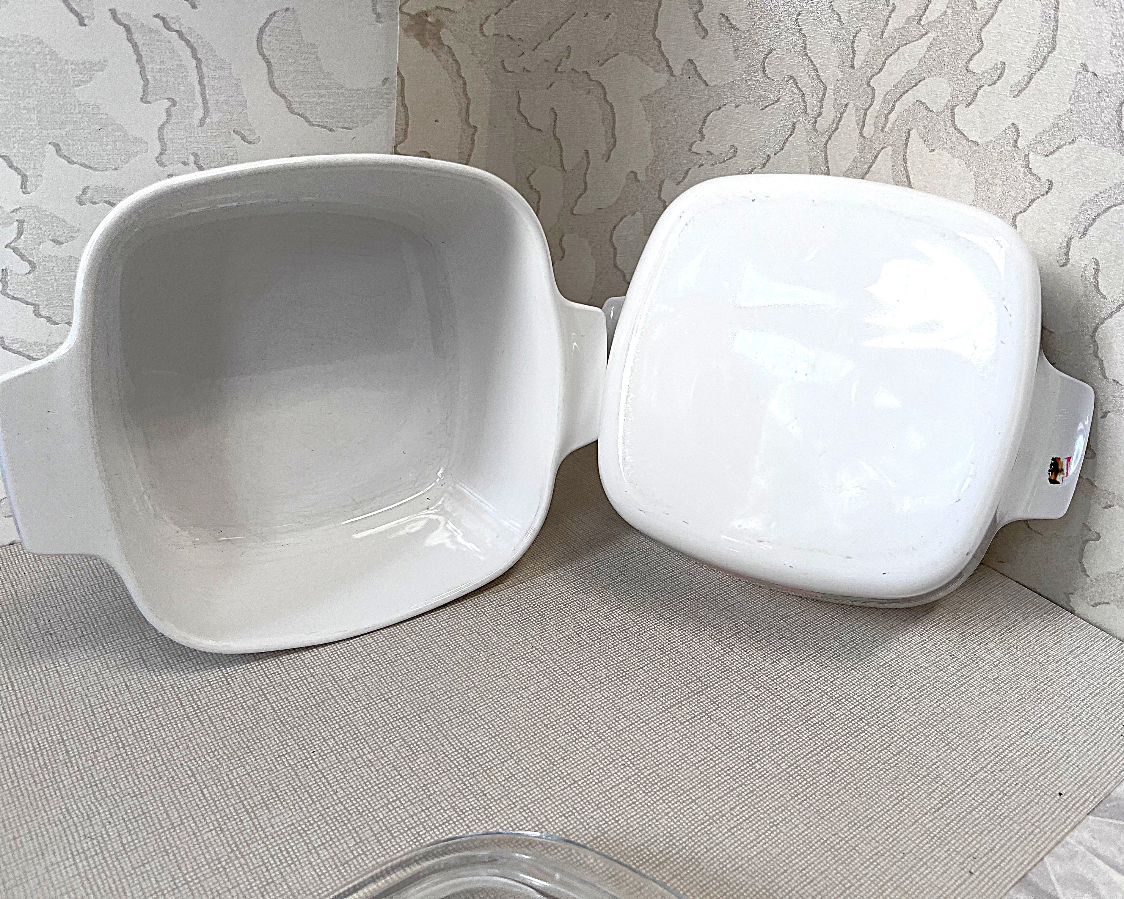 Externally Sourced: Roses & Silk: A-1.5-B Lidded Casserole, Pair