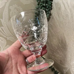 Stemware: Stuart Crystal Water Goblets, 3