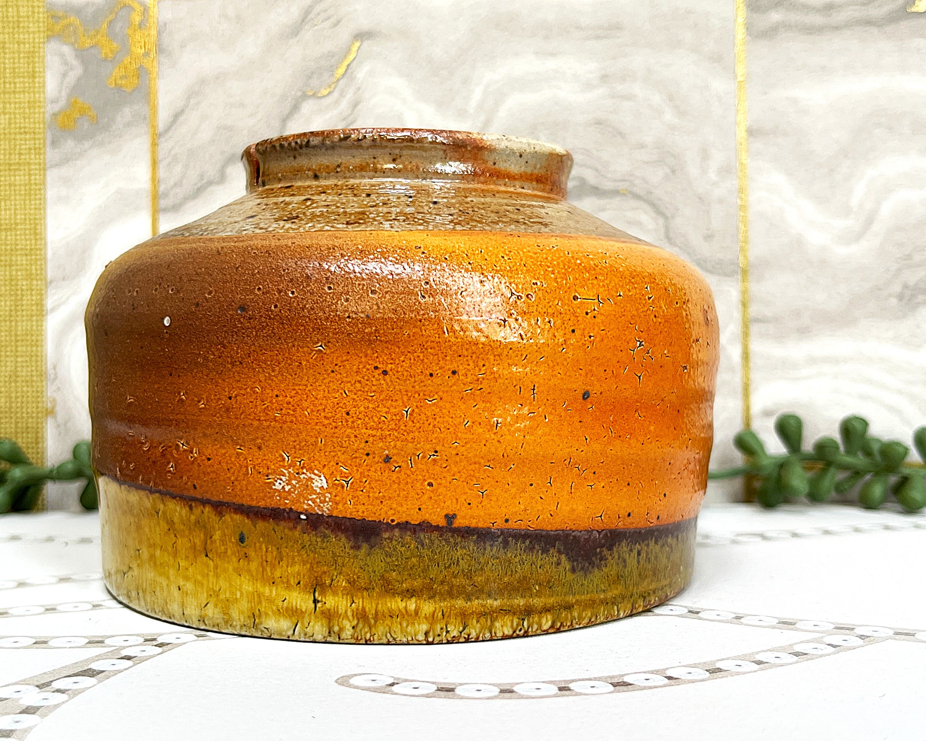 Studio Pottery: Small Bowl Mingei Pottery Style.