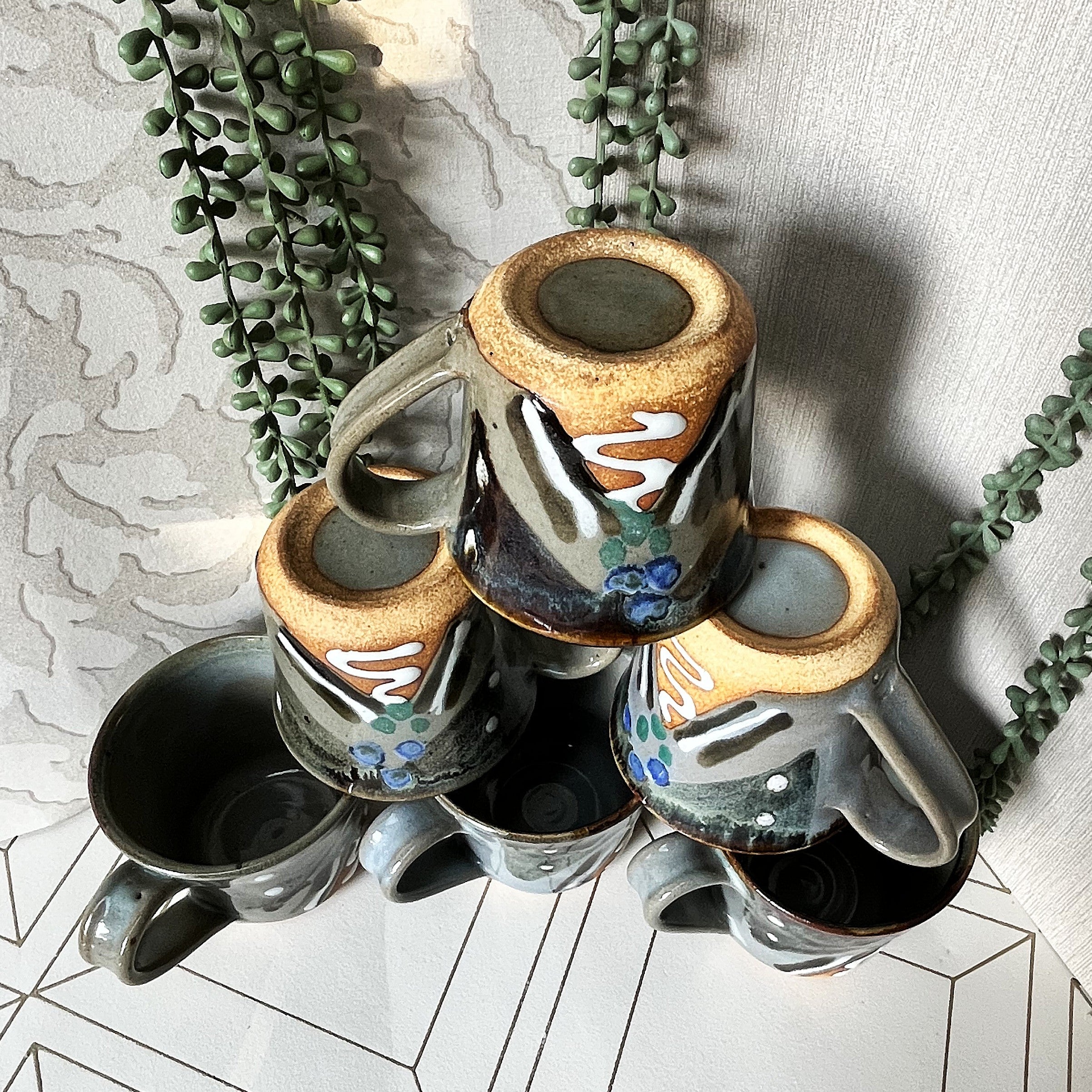 Studio Pottery: Pottery Mugs, 6