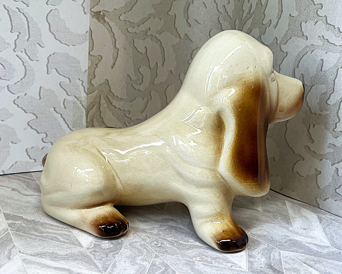 Animal Décor: SylvaC Basset Hound Ceramic Figurine