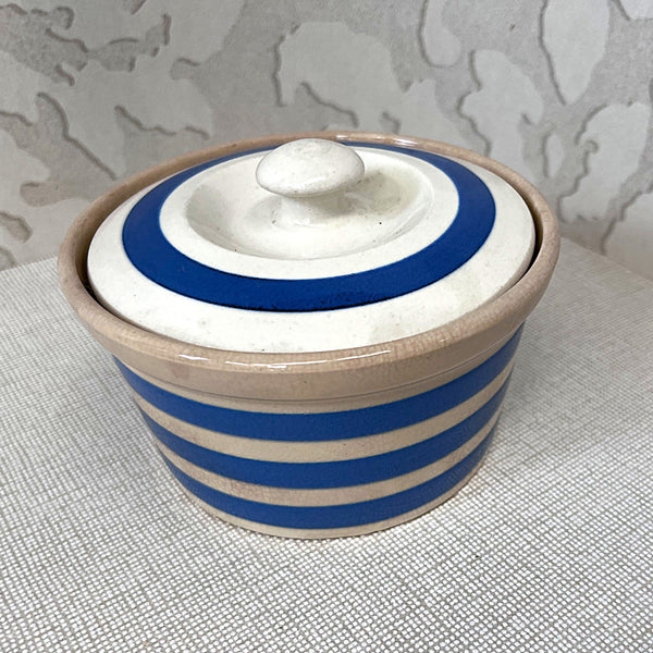 T.G. Green: Cornish Ware Blue: Lidded Butter Crock