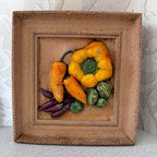 Three-Dimensional Wall Art: Harvest Vegetables