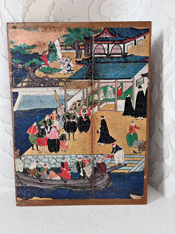 Wall Art: Japanese Nanban Art Set, 6
