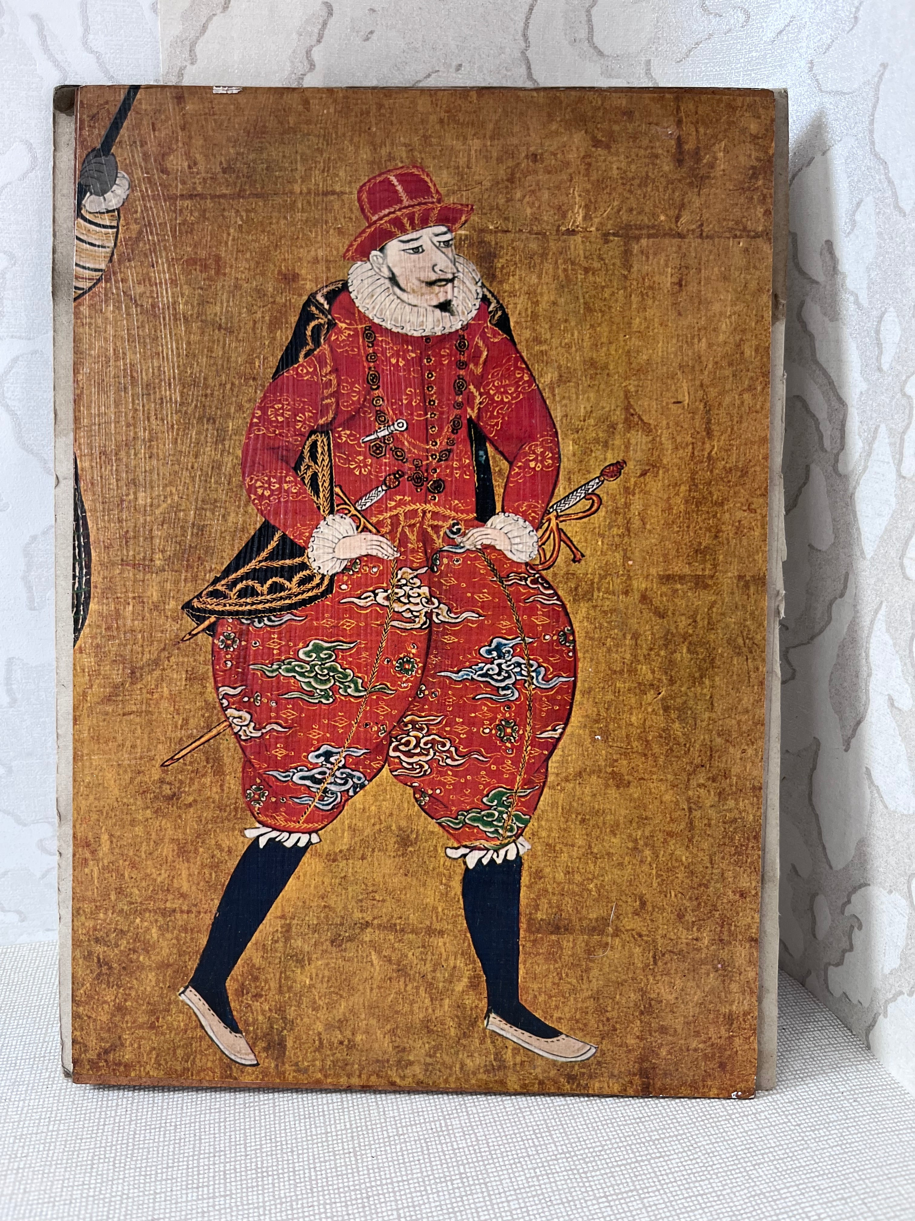 Wall Art: Japanese Nanban Art Set, 6