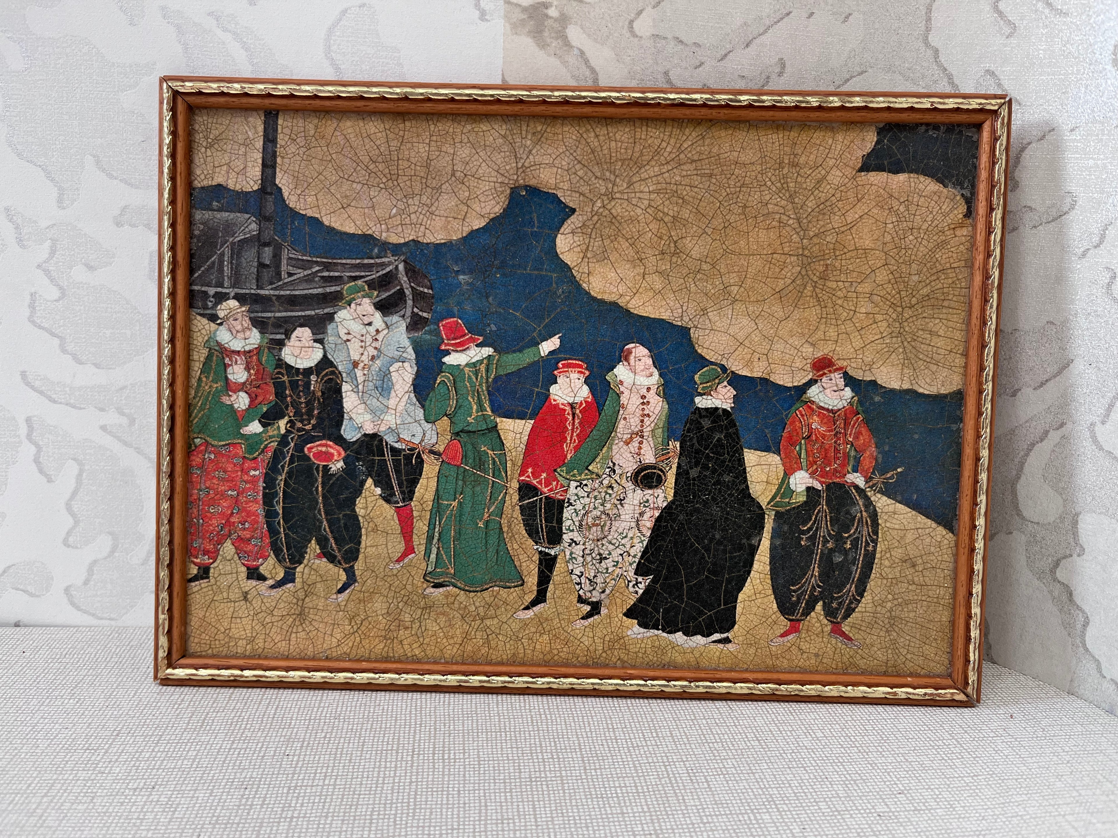 Wall Art: Japanese Nanban Art Set, 6