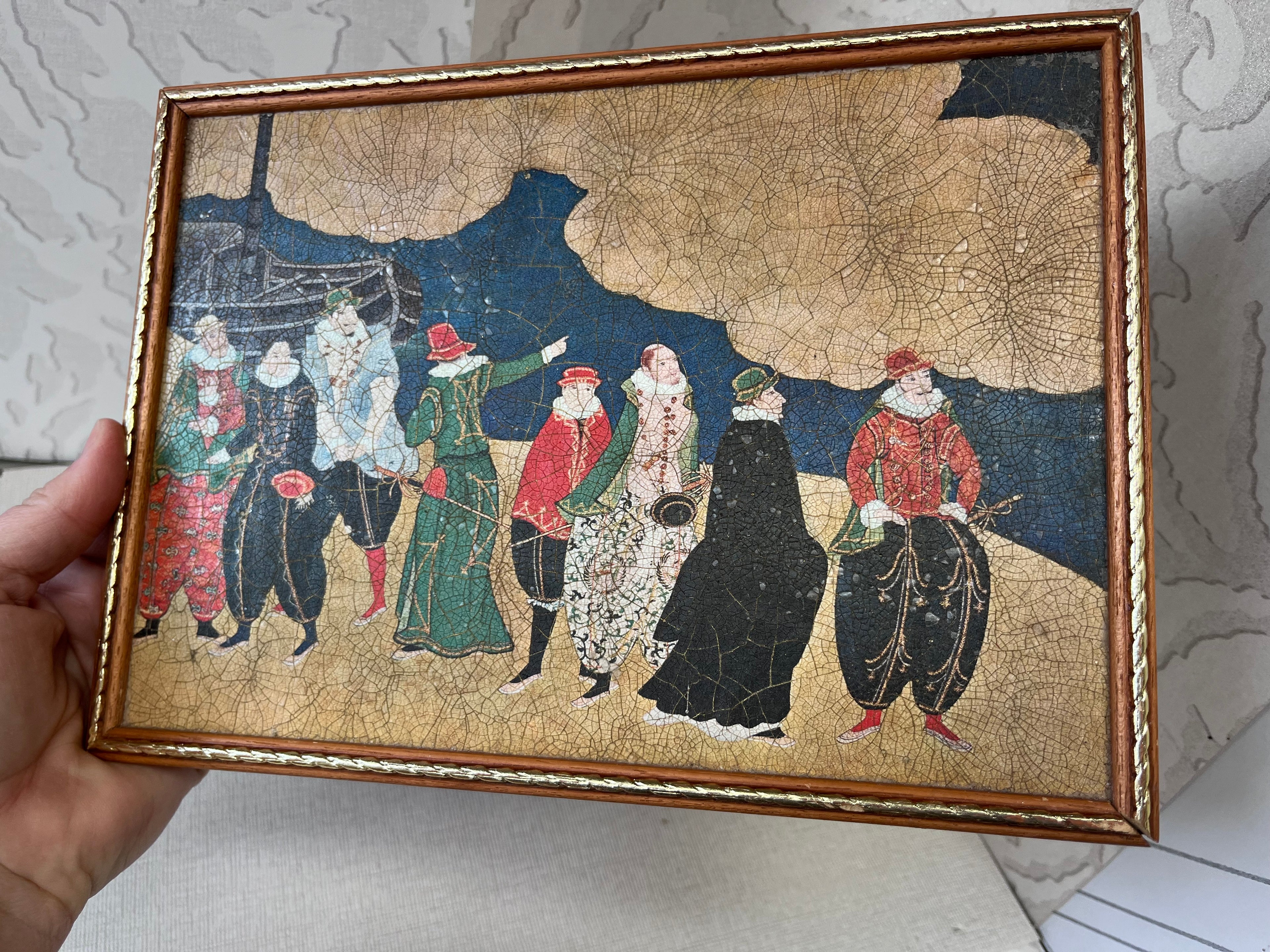 Wall Art: Japanese Nanban Art Set, 6