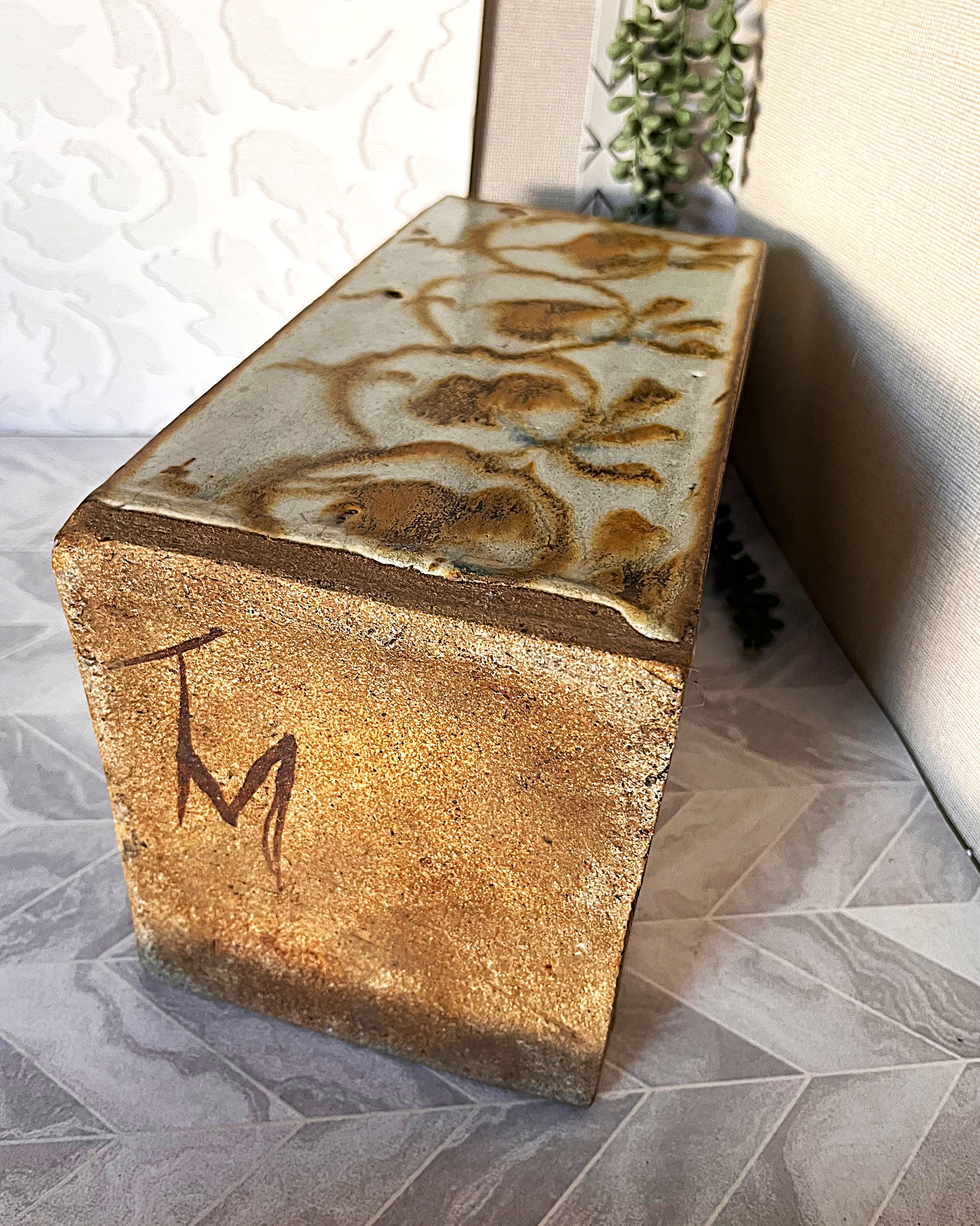 Master Potter: Tim Morris - Pottery Slab Vase