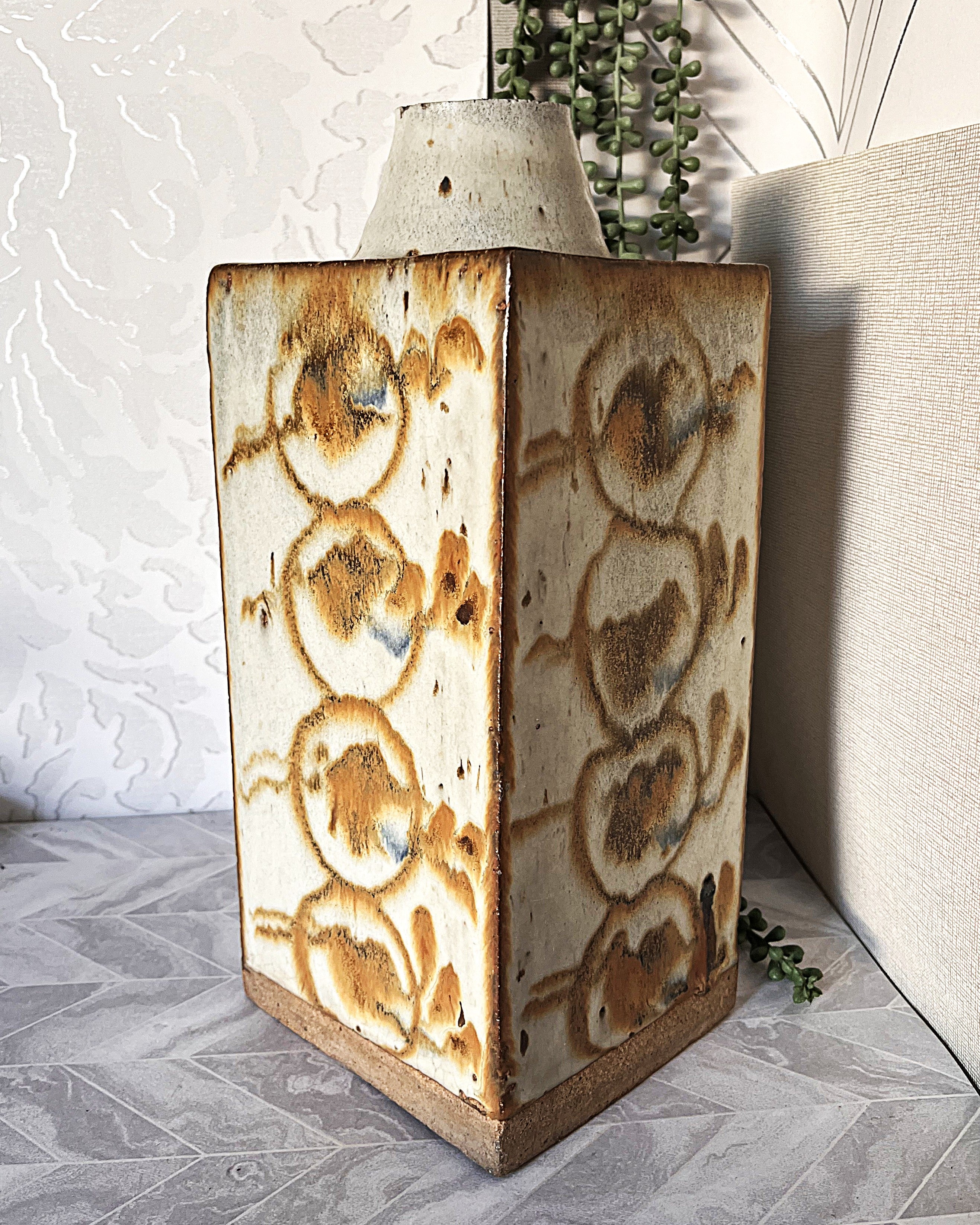 Master Potter: Tim Morris - Pottery Slab Vase