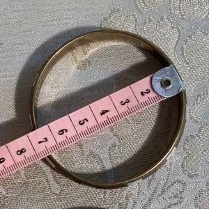 Jewellery: Boho Tri-Tone Mixed Metal Segmented Bangle, Pair
