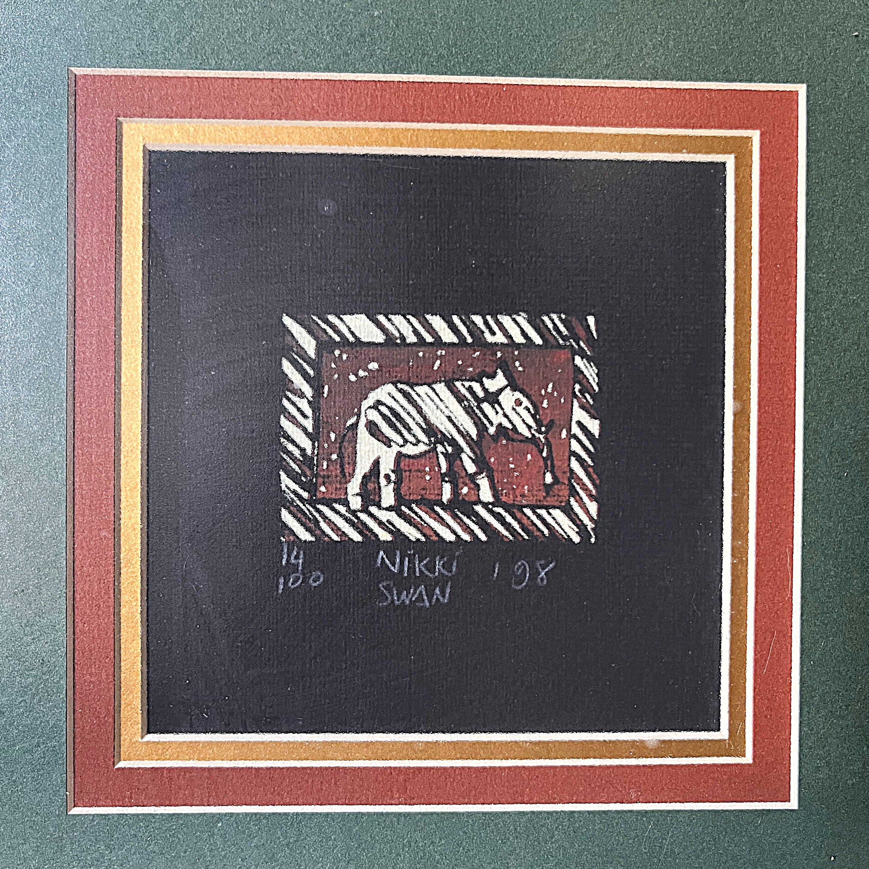 Wall Art: Ethnic Rock Art Collection by Nikki Swan, Trio