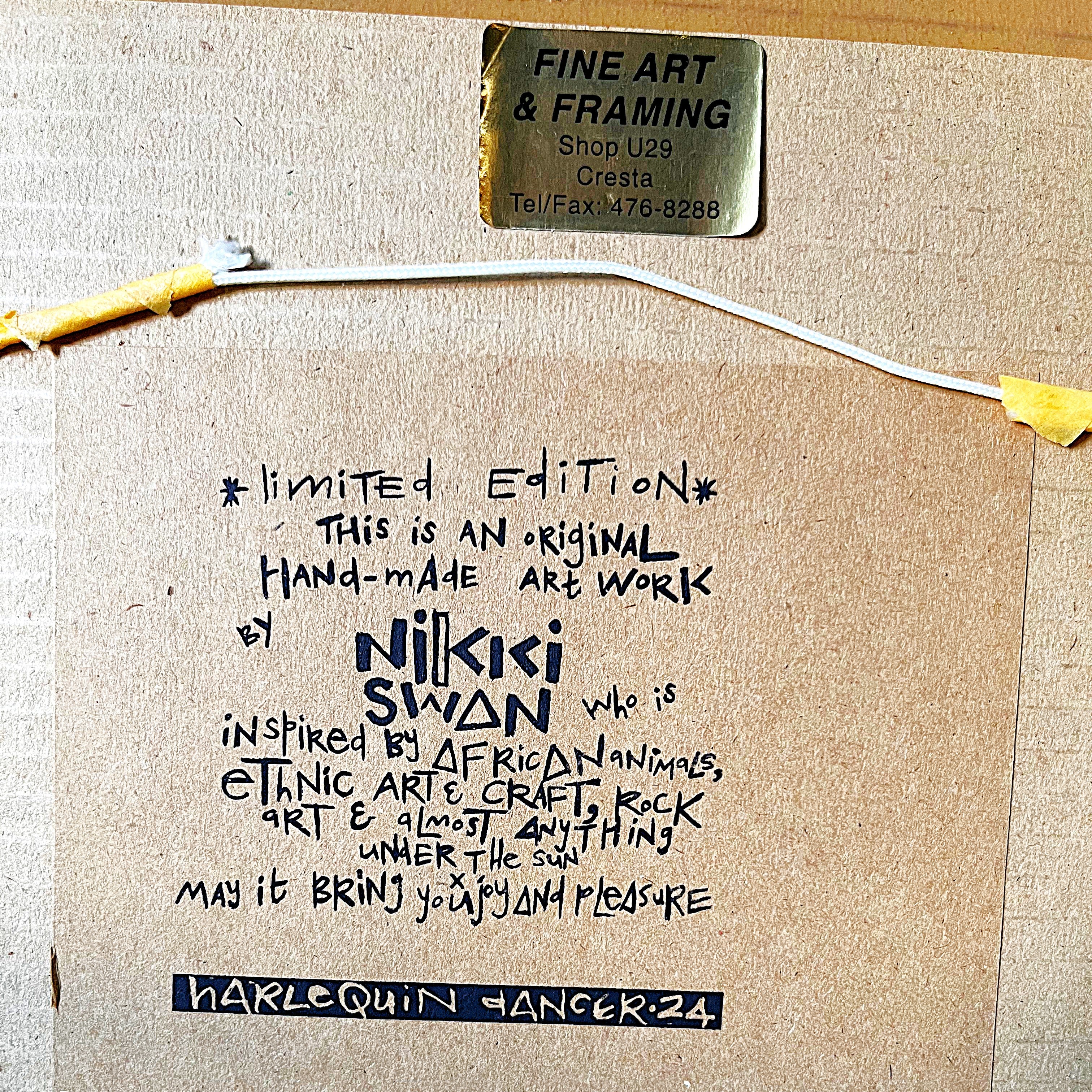 Wall Art: Ethnic Rock Art Collection by Nikki Swan, Trio