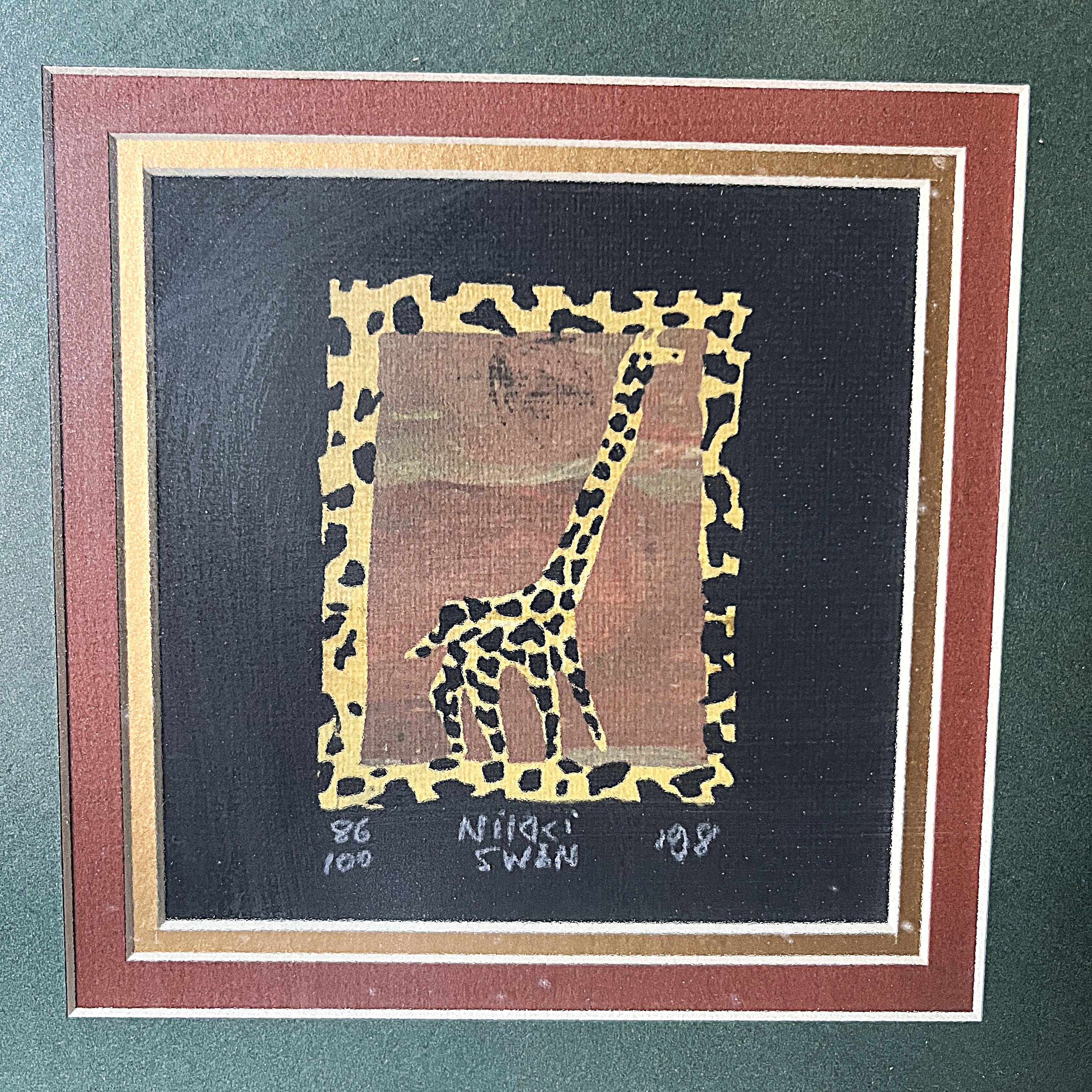 Wall Art: Ethnic Rock Art Collection by Nikki Swan, Trio