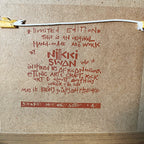 South African Art: Nikki Swan Ethnic Rock Art Collection, Trio (1998)