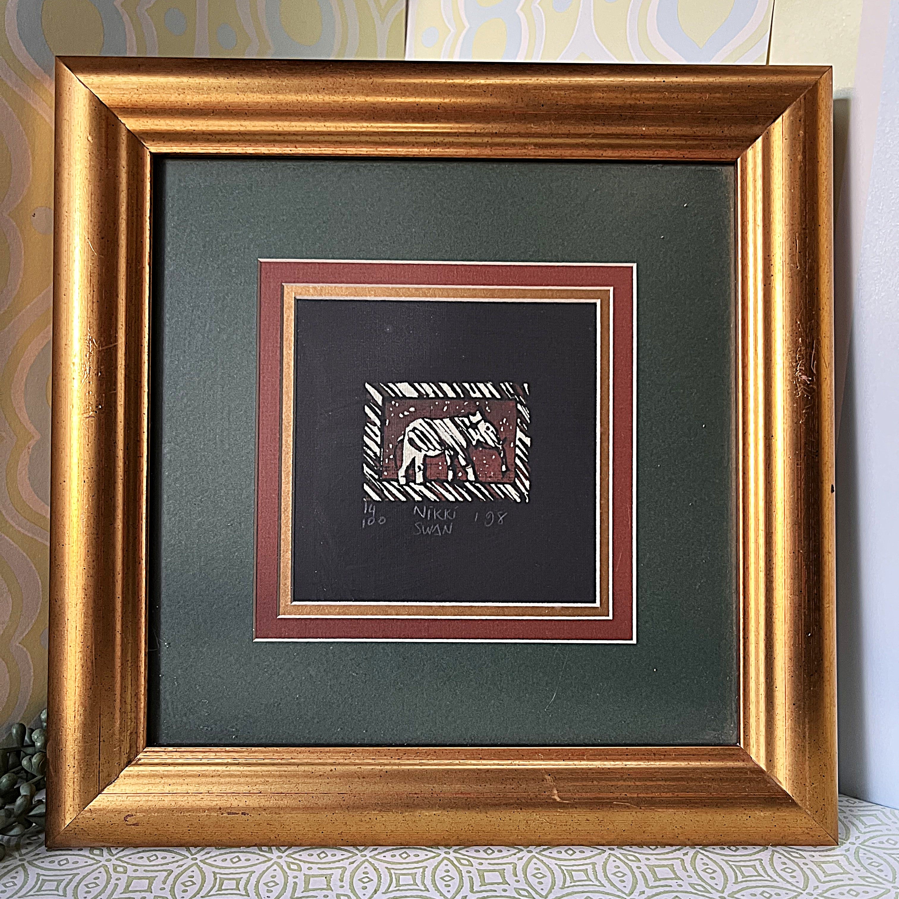 Wall Art: Ethnic Rock Art Collection by Nikki Swan, Trio