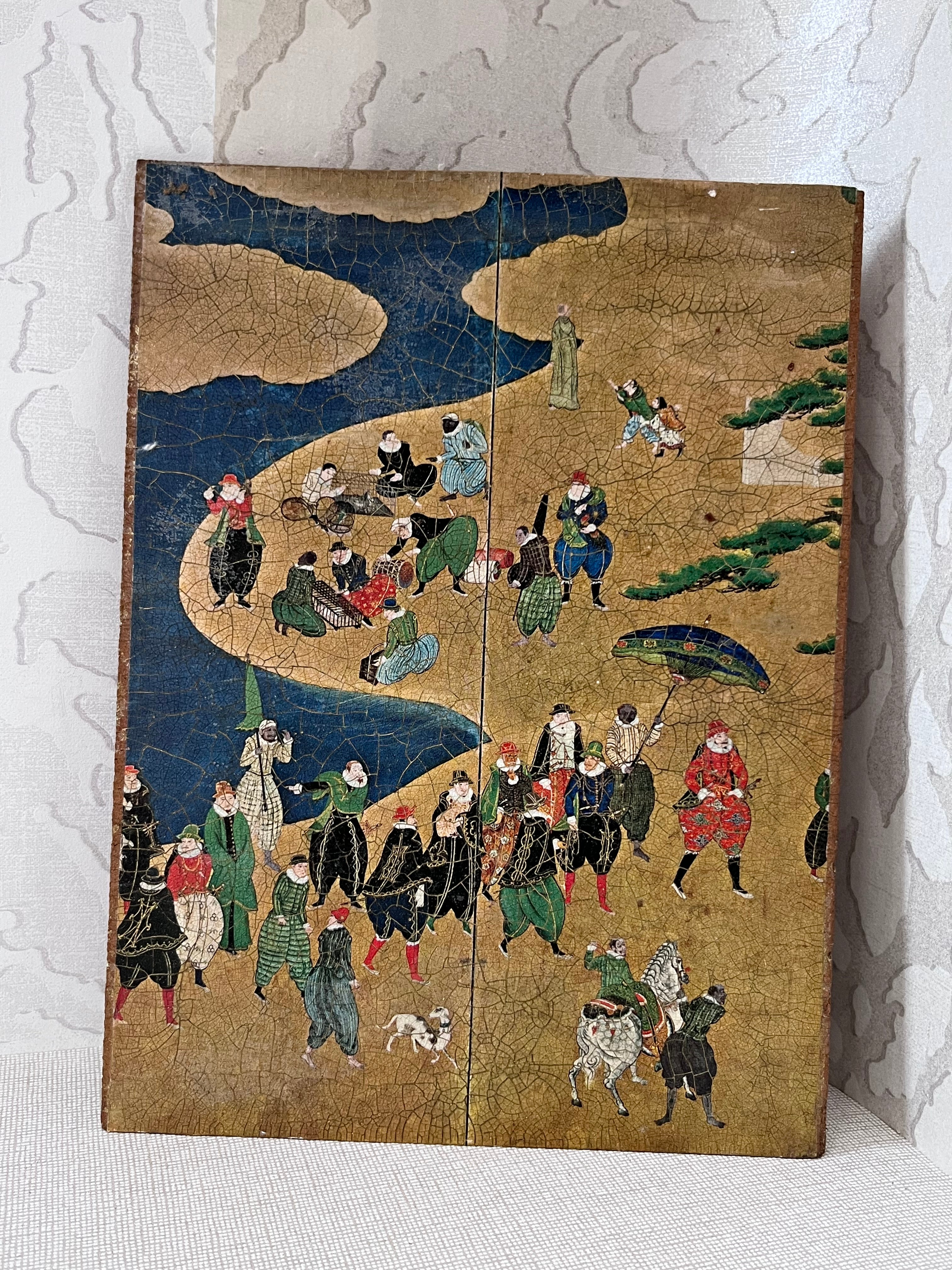 Wall Art: Japanese Nanban Art Set, 6