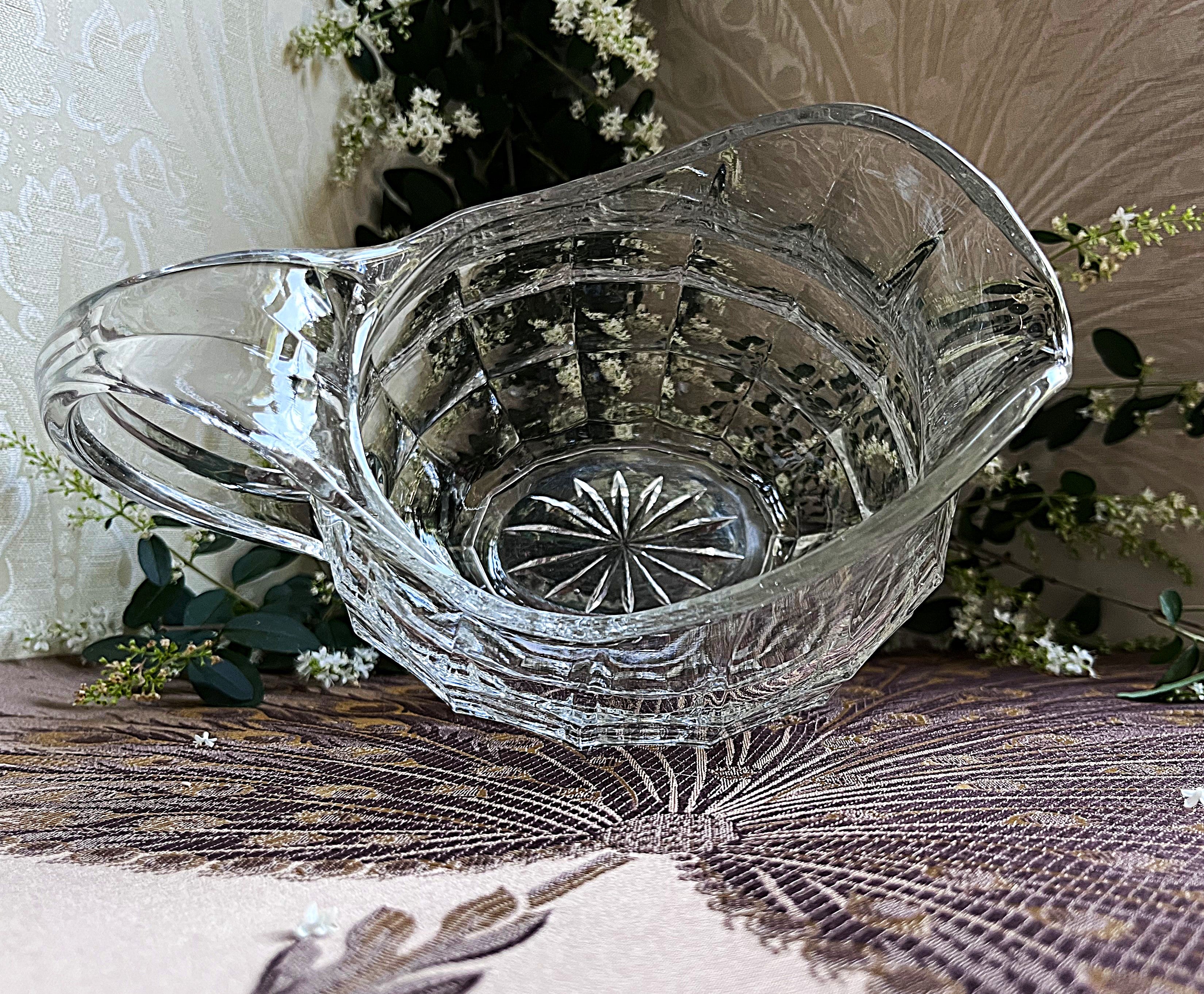 Glass Pitcher: Art Deco Edwardian Pitcher, Davidson Glass