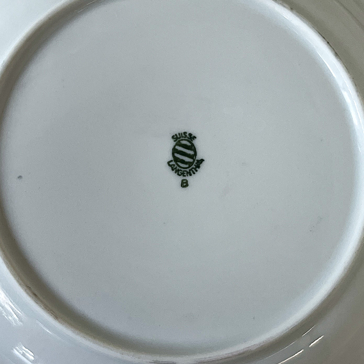 Dinnerware: Langenthal Swiss Porcelain "Morning Glory" Dessert Bowls (Set of 12)