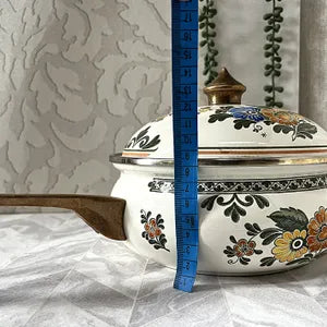 Enamel: ASTA "Old Amsterdam” Enamel Saucepan