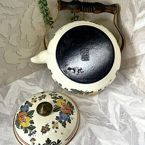 Enamel: ASTA "Old Amsterdam” Enamel Tea Kettle