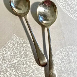 Cutlery: Cooper Brothers Fiddle-Back Plated Set, 8