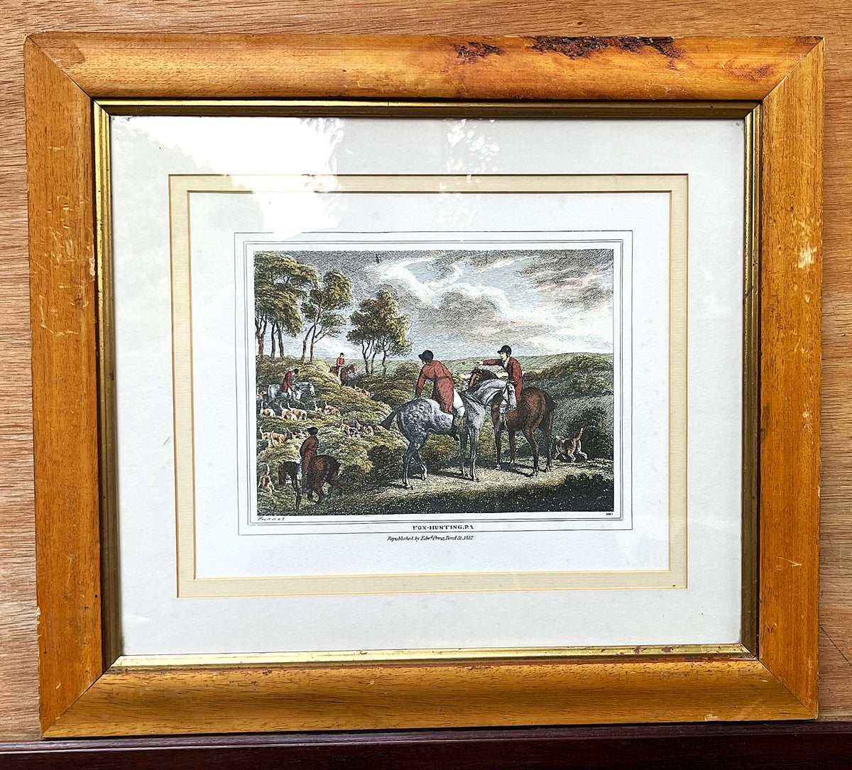 Prints & Etchings: Samuel Howitt & Edward Orme Fox-Hunting Reproduction