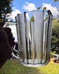 Glass Pitcher: Art Deco Dewdrop Pitcher, Jeannette Glass