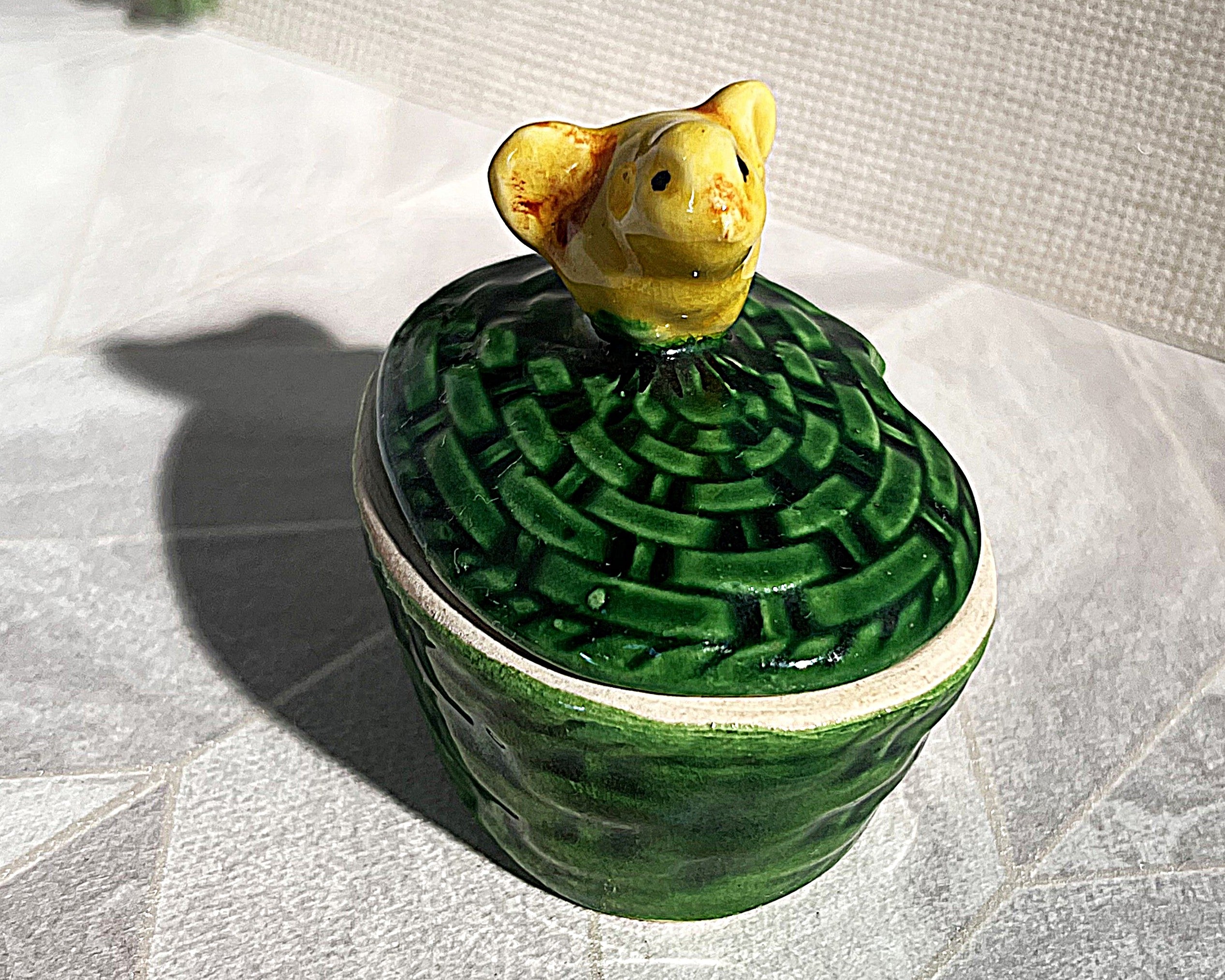 Condiment Dish: Marutomo Lidded Preserve Jar