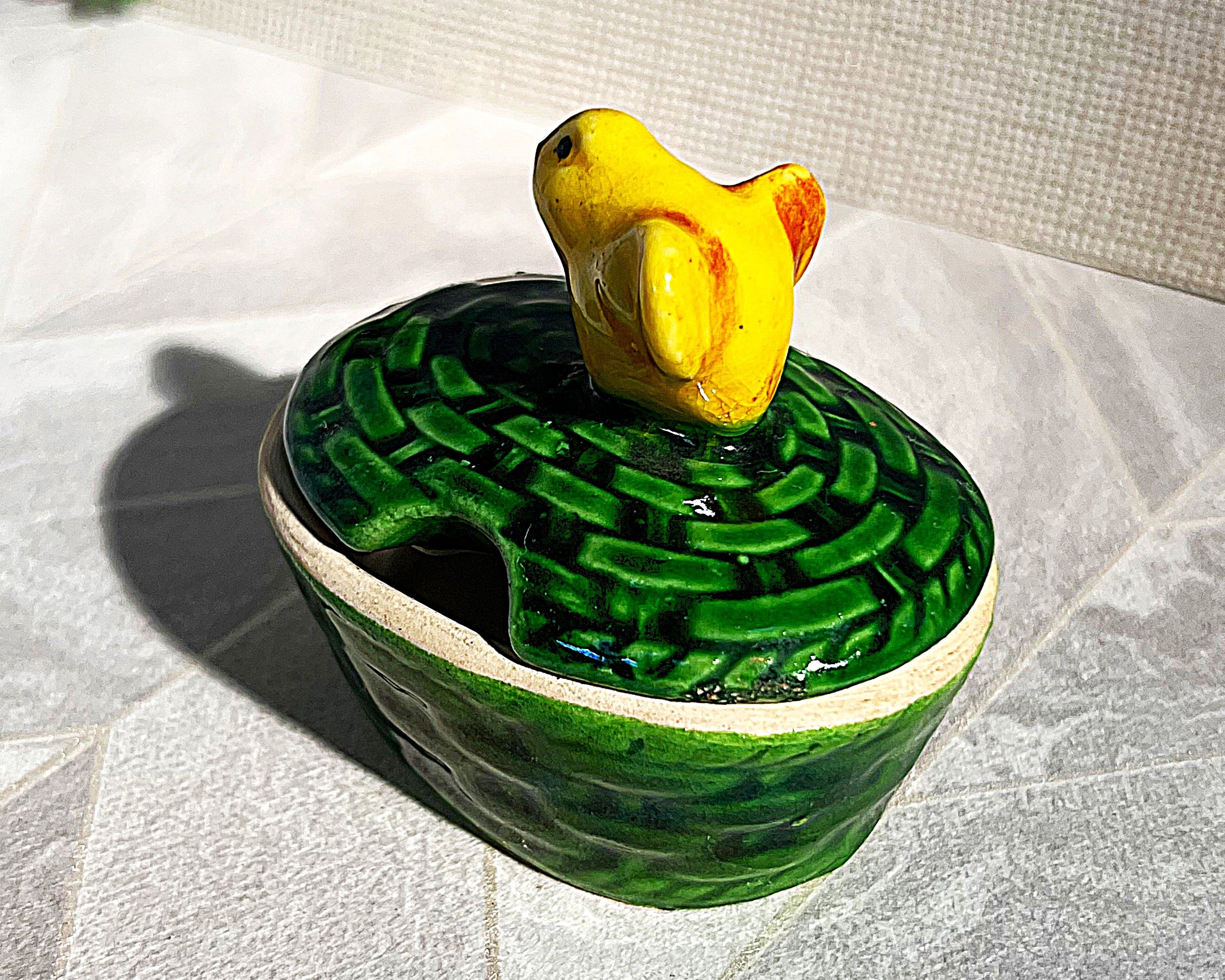 Condiment Dish: Marutomo Lidded Preserve Jar