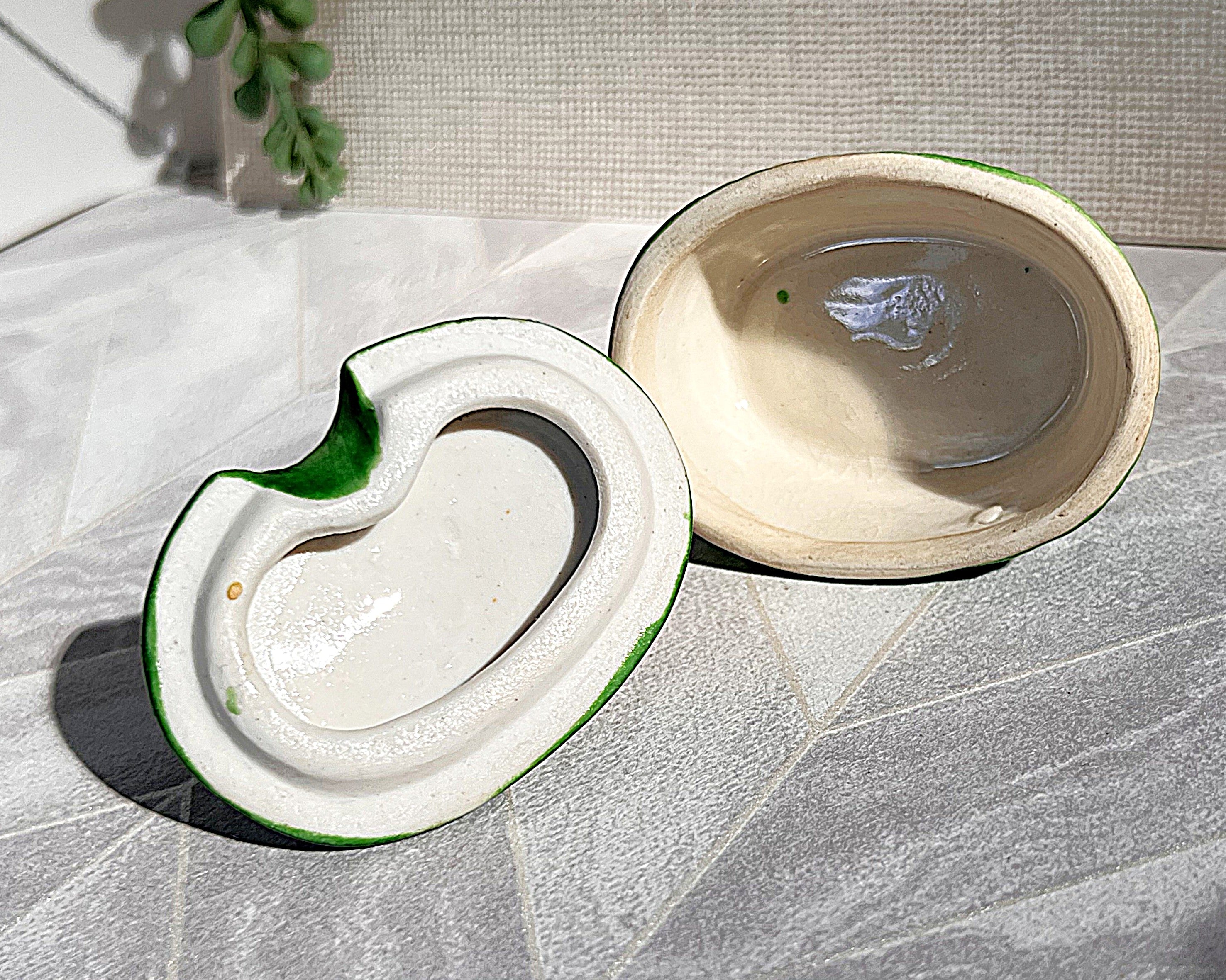 Condiment Dish: Marutomo Lidded Preserve Jar