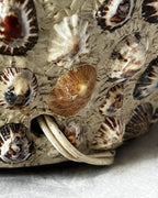 Lamps: Mid-Century Hollywood Regency Grotto-Style Encrusted Seashell Amphora Lamp Base