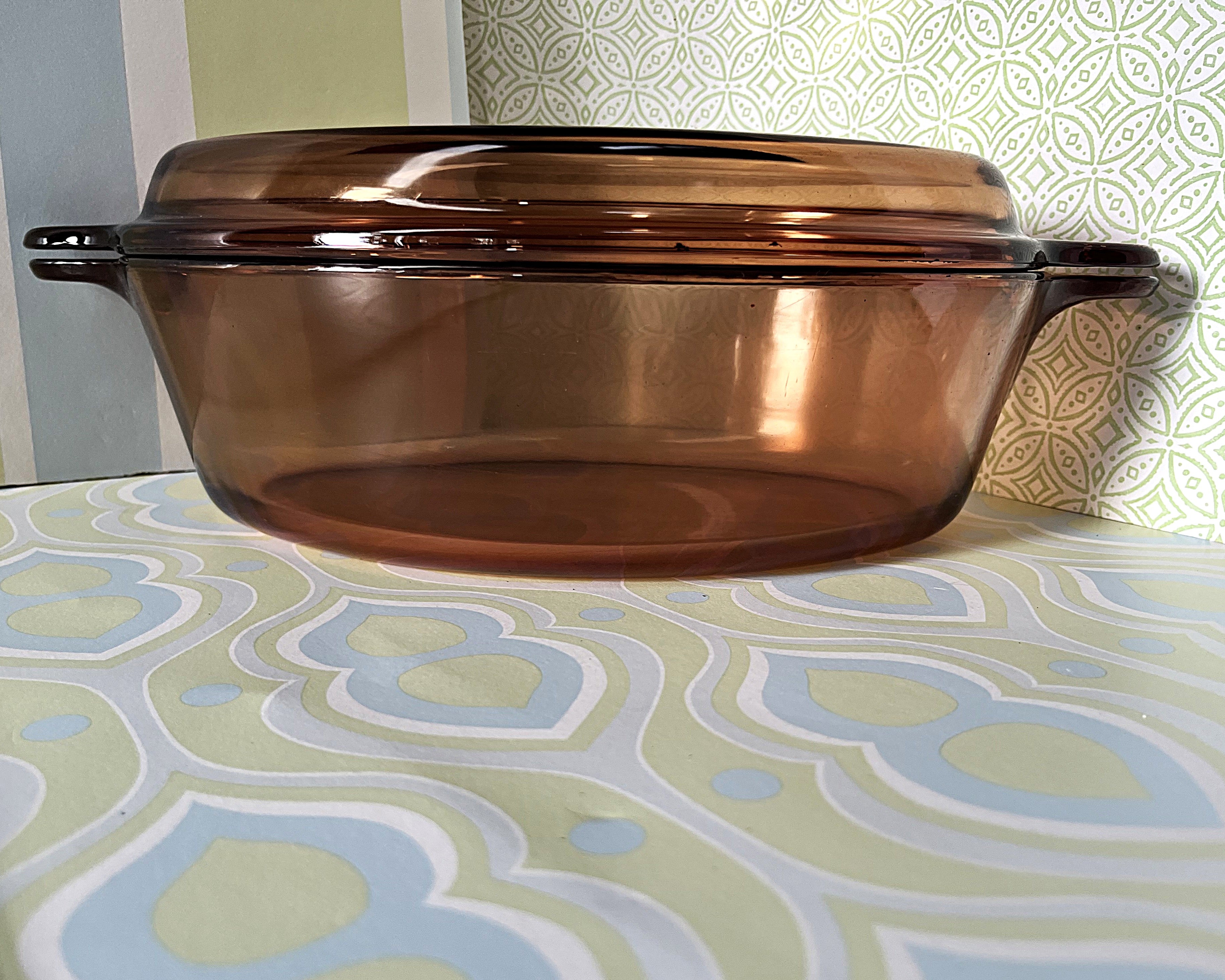 Vision Ware: 4L Visions Ware Oval Casserole Dish