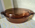 Vision Ware: 4L Visions Ware Oval Casserole Dish