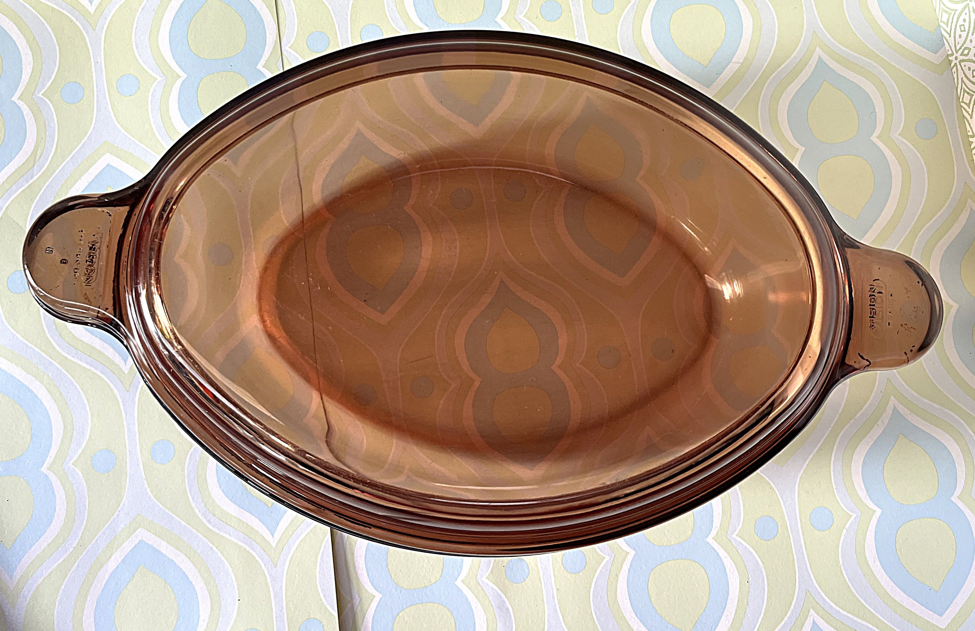 Vision Ware: 4L Visions Ware Oval Casserole Dish
