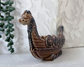 Mantel Vases: Wade Porcelain Viking Longboat Mantel Vase