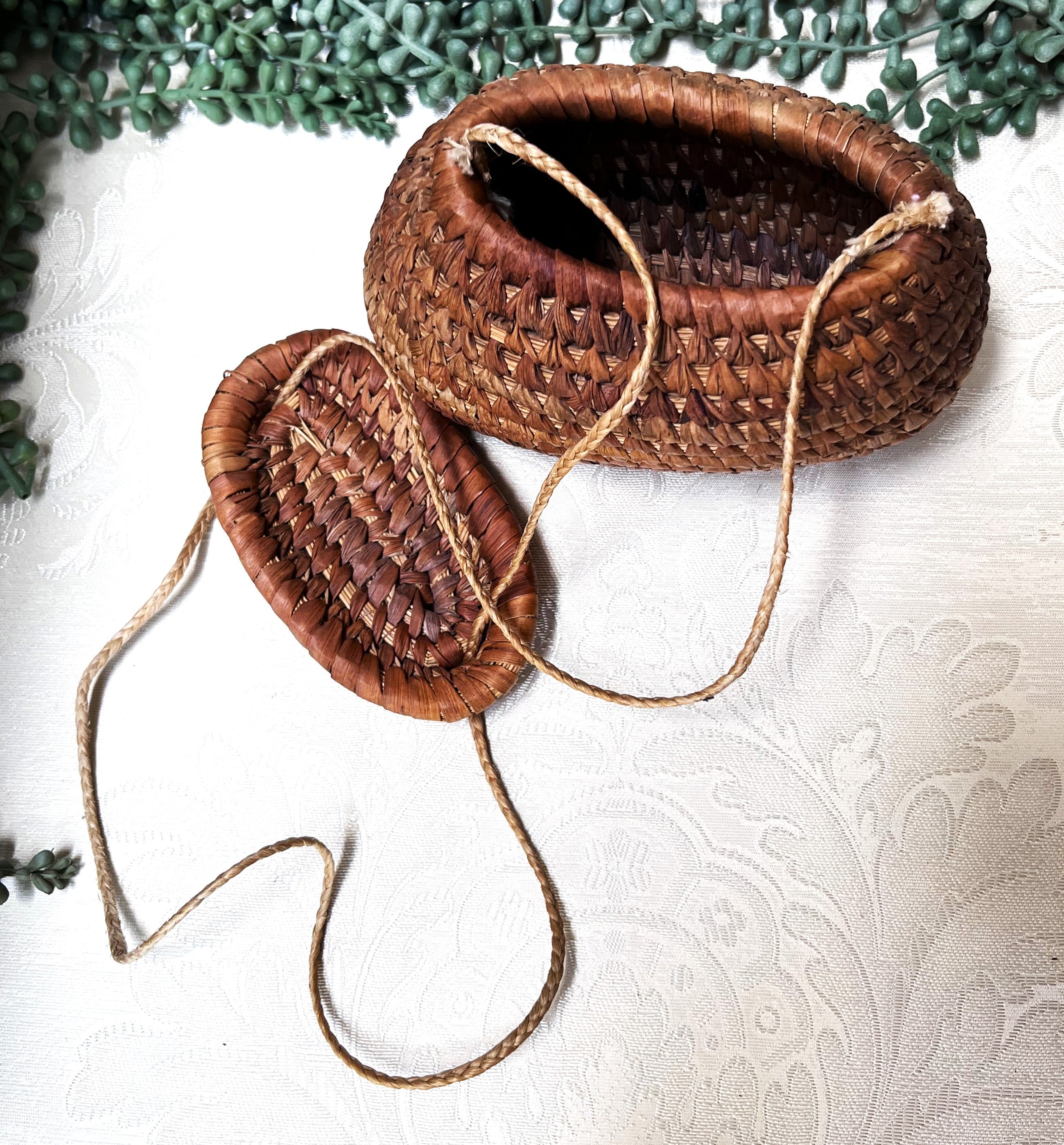 Basketry: Pine Needle, Native American