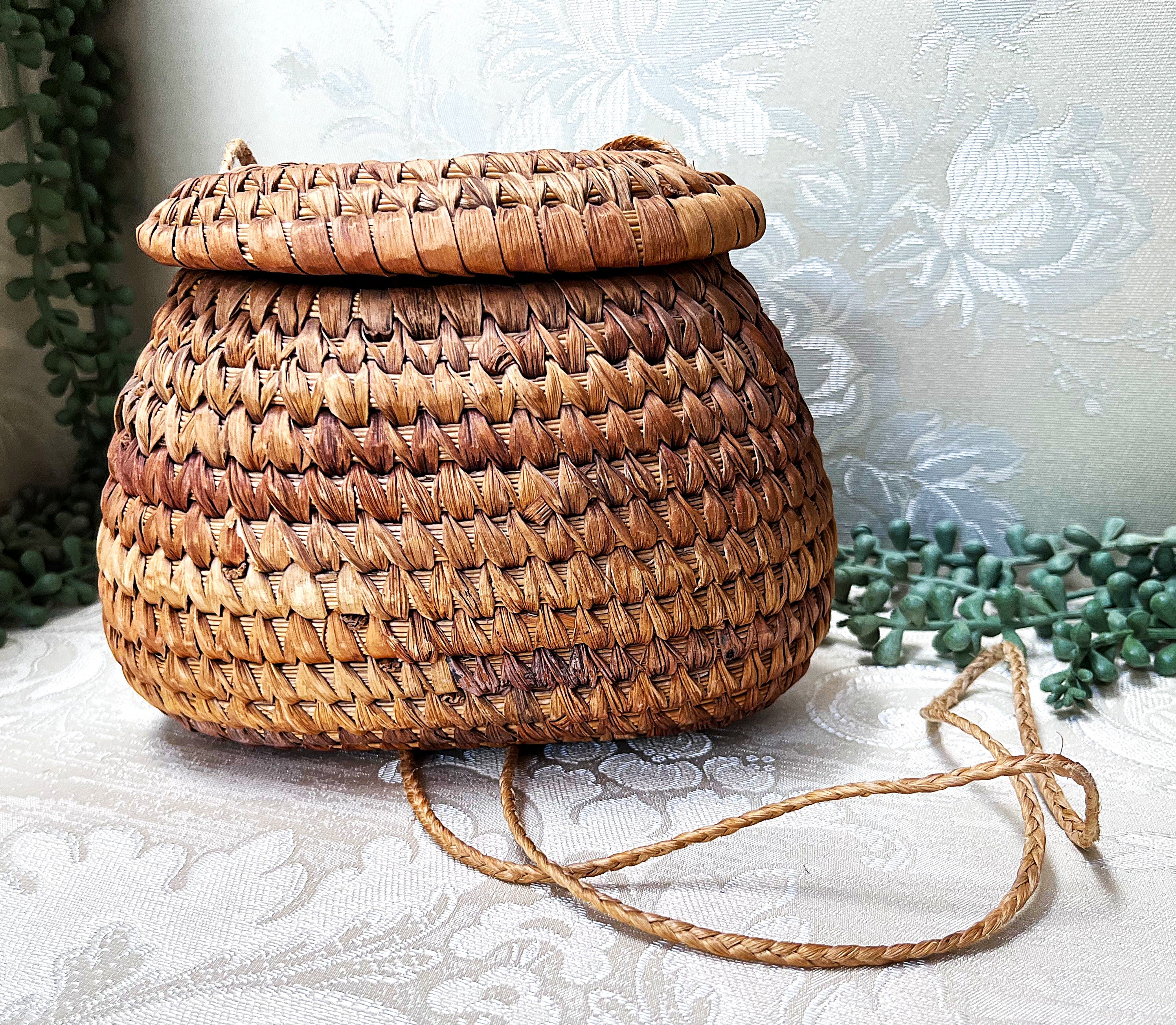 Basketry: Pine Needle, Native American