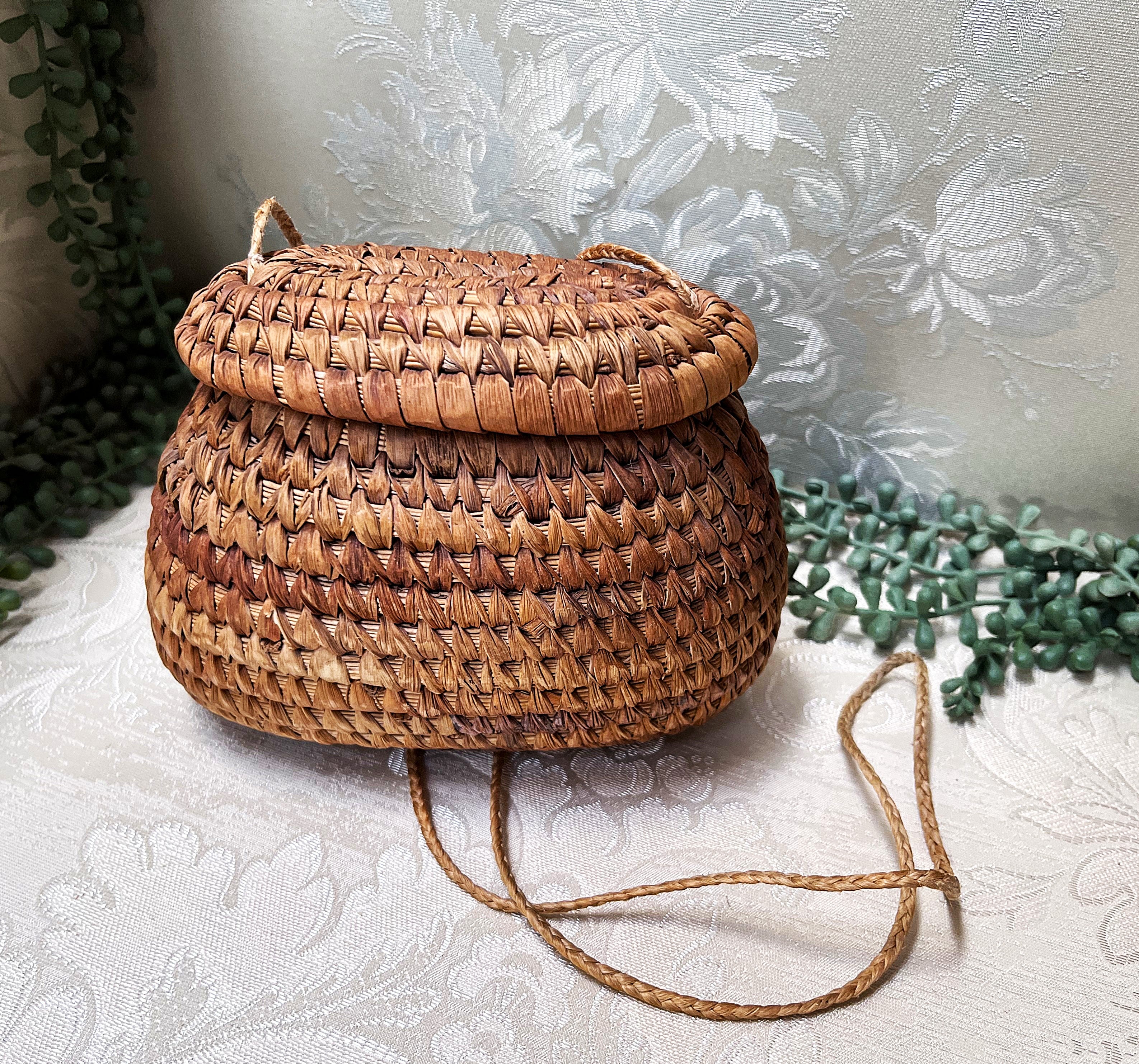 Basketry: Pine Needle, Native American