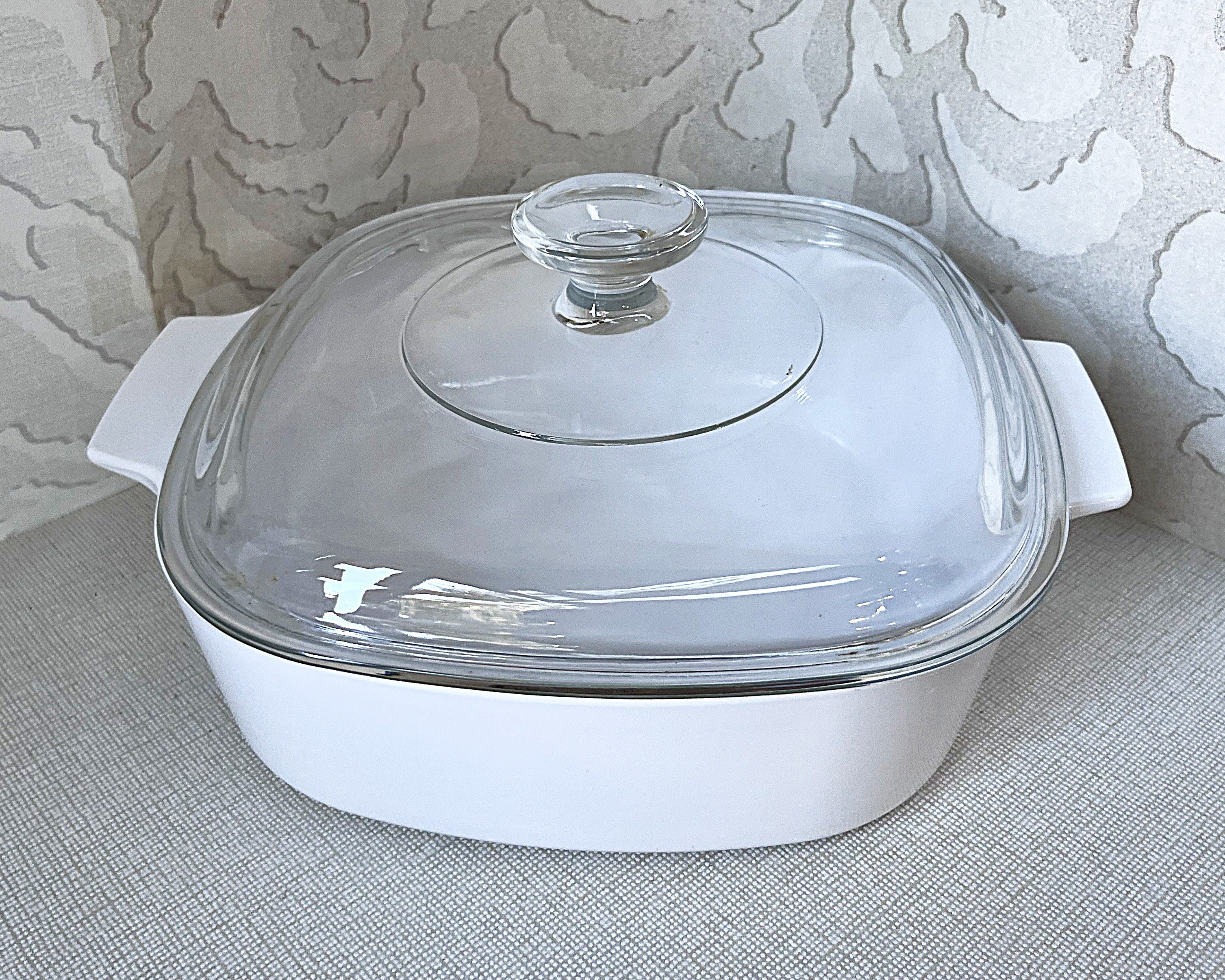 CorningWare: White: A-2-B Lidded Casserole