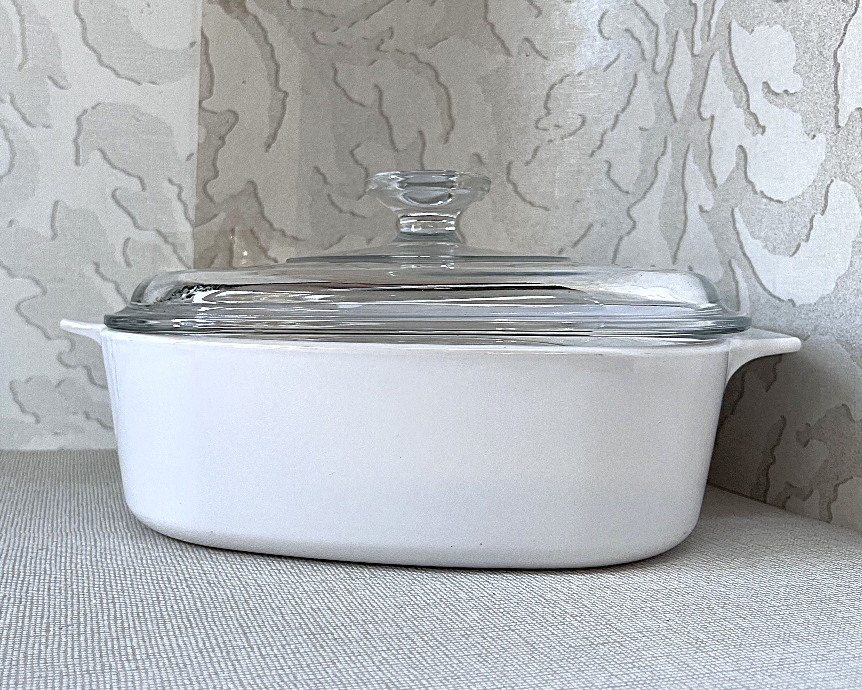 CorningWare: White: A-2-B Lidded Casserole
