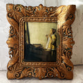Bookshelf Art: Johannes Vermeer Print, Woman with a Pearl Necklace